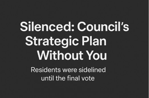 The Sound of Silence: How Council Adopted the Strategic Plan Without You